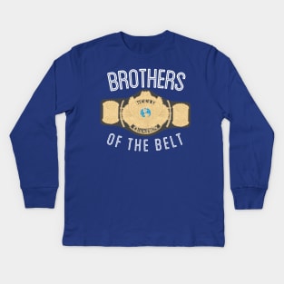 Brothers of the Belt Winged Eagle Kids Long Sleeve T-Shirt